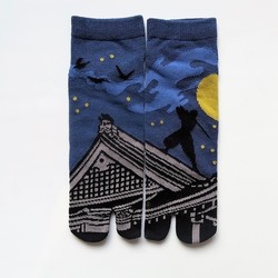 Chaussettes japonaises tabi, Ninja, taille 38  43 - Comptoir du Japon