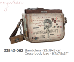 33843-062 SAC BANDOULIERE ANEKKE COLLECTION AUTHENTICITY - Maroquinerie Diot Sellier