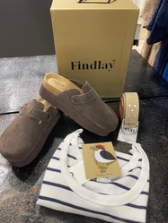 MULES SABOTS MARRON FINDLAY PARIS  - ANN'MODE 