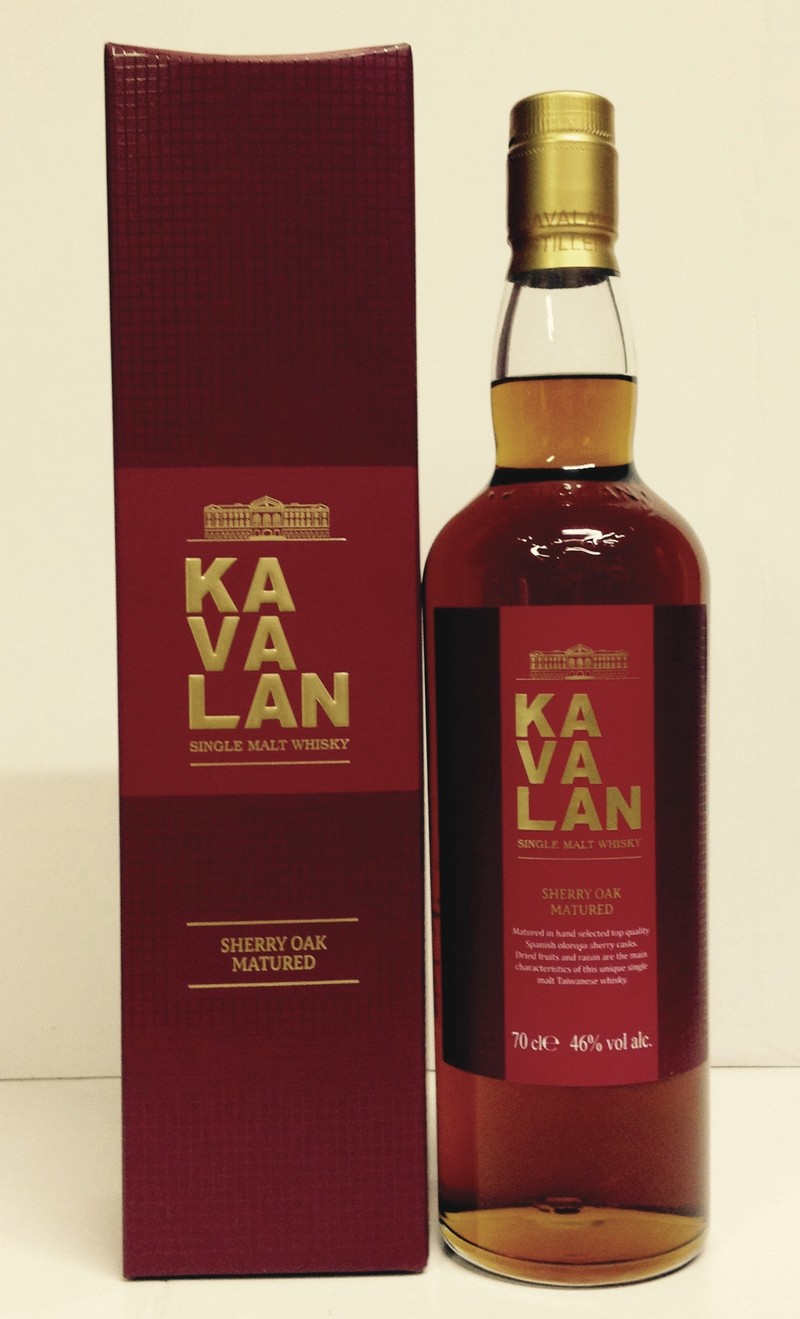 Kavalan Sherry 46° Whiskies & Spirits - Voir en grand