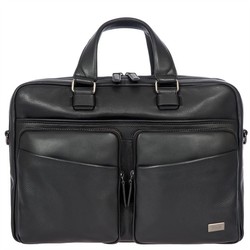 Porte - documents en cuir  - " BRIC'S " . - CHABRAND