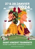 Bote de 6 verres Saint-Vincent Tournante 2024 - FRUIROUGE & CIE - L'EPICERIE FERMIERE