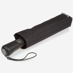 09456 - Parapluie Large Noir Ouverture/fermeture automatique - Maroquinerie Diot Sellier