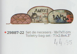 29887-22 SET DE 3 POCHETTES ANEKKE COUTURE MELLE EPUISE - Maroquinerie Diot Sellier