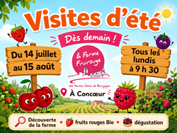 L'�t� � la ferme Fruirouge - Ferme Fruirouge