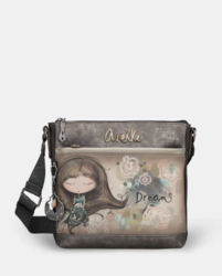41703-069 SAC BANDOULIERE AVEC POCHE DEVANT COLLECTION REAL - Maroquinerie Diot Sellier