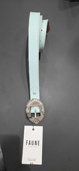 CEINTURE CUIR GRAIN� ACQUA FAUNE - ANN'MODE 