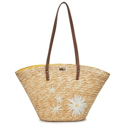 KOA-TZ-01 PANIER EN  PAILLE NATURELLES TROPEZIENNES - Maroquinerie Diot Sellier