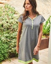 Massana Chemise de nuit  Imprim fantaisie  motifs toile - Un Temps Pour Elle - Lingerie