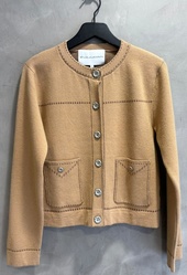 GILET CAMEL EVA KAYAN  - ANN'MODE 