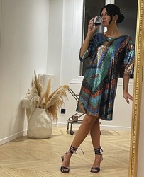 ROBE  PAILLETTES  - ANN'MODE 