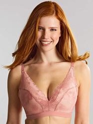 Panache  Amour   Soutien-gorge sans armatures rose - Un Temps Pour Elle - Lingerie
