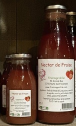 Nectar de Fraise 75 cl - Ferme Fruirouge