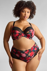 Sculptresse Bliss Soutien-gorge emboitant motif floral rose - Un Temps Pour Elle - Lingerie