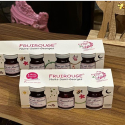 Coffret cadeau 3 Confitures Bio 50 g - Ferme Fruirouge