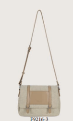 F9216-3 SAC PORTE TRAVERS EN SYNTHE LIGNE COLORIS - Maroquinerie Diot Sellier