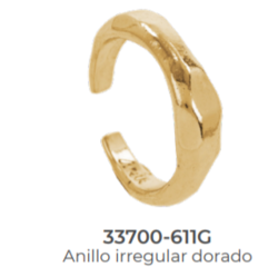 33700-611G BAGUE GOLD ANEKKE EPUISE - Maroquinerie Diot Sellier