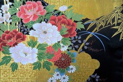 Yukata court fleurs - Comptoir du Japon