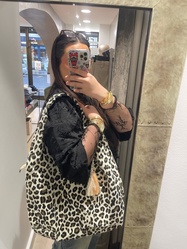 SAC CABAS L�OPARD TENDANCE ANN MODE DIJON - ANN'MODE 