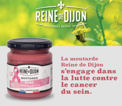 Moutarde Rose 200 g - FRUIROUGE & CIE - L'EPICERIE FERMIERE