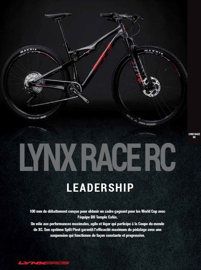 BH LYNX RACE RC - Voir en grand