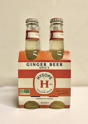 GINGER BEER BIO HYSOPE  4 X 200ML - WHISKIES AND SPIRITS