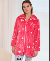 Massana L756224 Robe de Chambre rose - Un Temps Pour Elle - Lingerie