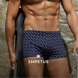 Impetus IM1923P4000 Slip de bain  Imprim� � motifs caf� - Un Temps Pour Elle - Lingerie