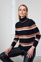 PULL RAY COL ROUL MICHA - ANN'MODE 