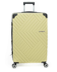 2123/87 VALISE CABINE EXTENSIBLE 87CM LYS VERT OLIVE - Maroquinerie Diot Sellier