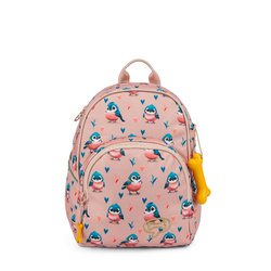 23153 - LAUREL 2.0 CHIRPING CHARM OLD ROSE : SAC A DOS  1 CO - Maroquinerie Diot Sellier