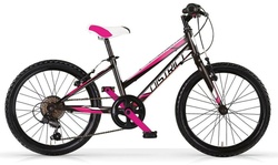 VTT 20" MBM DISTRICT LADY NOIR MAT BLANC ROSE DISPONIBLE - RANDO FITNESS VENAREY CYCLES