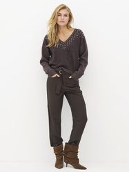 PULL COL V A CLOUS ARGENT�S NU - ANN'MODE 