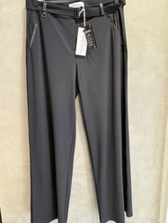 PANTALON NOIR EVA KAYAN A DETAILS CLOU SUR POCHES - ANN'MODE 