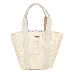 EVE-TZ-01 SAC LES TROPEZIENNES PORTE EPAULE EN PAILLE  - Maroquinerie Diot Sellier