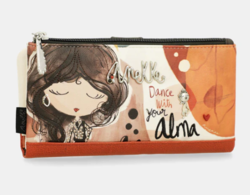 *40709-906 GRAND PORTE FEUILLE SOUPLE COLLECTION ALMA - Maroquinerie Diot Sellier