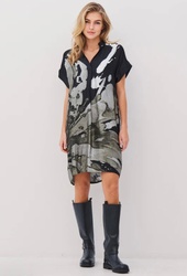 ROBE TUNIQUE FLUIDE NU DENMARK  - ANN'MODE 