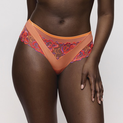 Primadonna Devdaha luxury thong shorty Sunset  Blush - Un Temps Pour Elle - Lingerie