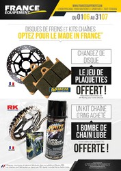Kit chaine disques France Equipement ANGEL'S MOTOS DIJON - ANGEL'S MOTOS DIJON CHENOVE
