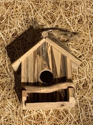 Nichoir à oiseau maison en bois - FRUIROUGE & CIE - L'EPICERIE FERMIERE