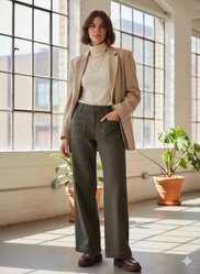 JEAN LARGE EVA KAYAN  - ANN'MODE 