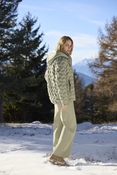 VESTE VERT SAUGE -LEBEK- - ANN'MODE 
