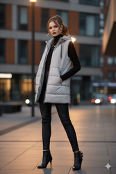 VESTE SANS MANCHES BARBARA LEBEK  - ANN'MODE 