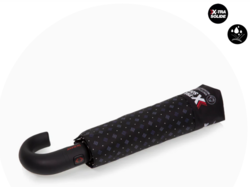 09407 - PARAPLUIE Crook X-TRA SOLIDE CRAVATE TRAITS Ouvertur - Maroquinerie Diot Sellier