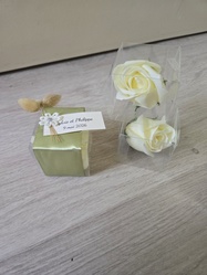 Rose en Savon Cadeau T�moin/EVJF - La Gr�ce Gourmande