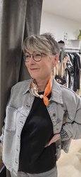 FOULARD TOUR DE COU PERLE ANN MODE DIJON  - ANN'MODE 