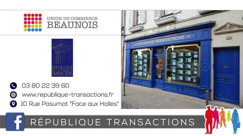 REPUBLIQUE TRANSACTIONS - Immobilier - Union du Commerce Beaunois - Voir en grand