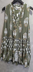 TUNIQUE/ROBE VERTE SO FRENCH CHIC - ANN'MODE 