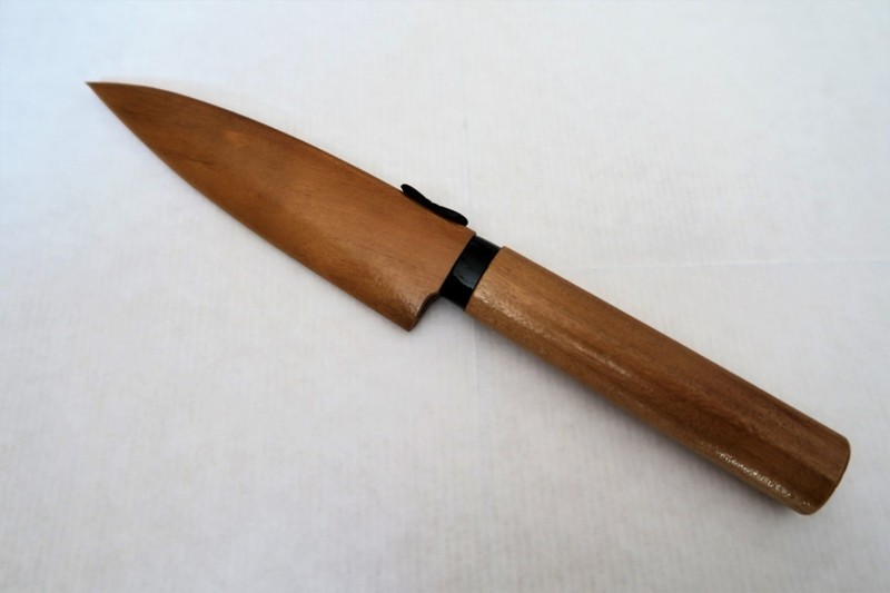 Couteau avec étuis en bois - Comptoir du Japon - Voir en grand