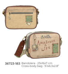 36723-183 SAC BANDOULIERE ANEKKE AMAZONIA  - Maroquinerie Diot Sellier